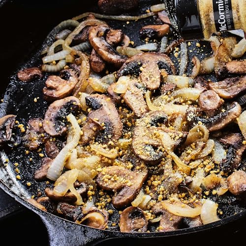  McCormick Grill Mates Garlic Butter Seasoning for Grilled Chicken and Steaks, Perfect for Grillers, Outdoor Barbecues a