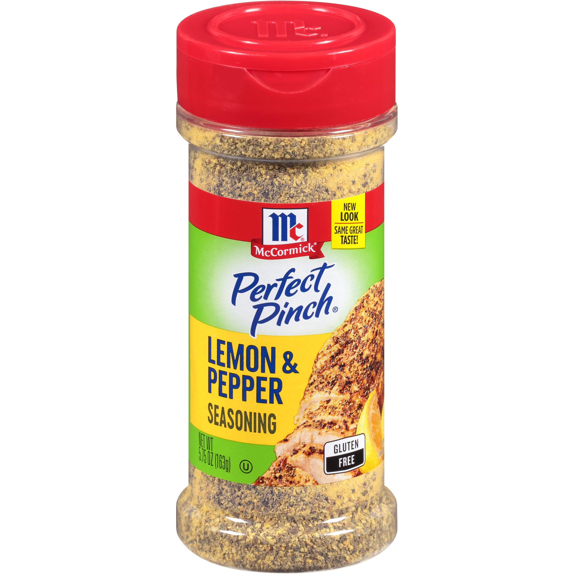 McCormick Perfect Pinch Lemon & Pepper Seasoning for Cooking Enthusiasts | Easy Portion Control | Grilling, Baking, & Ev