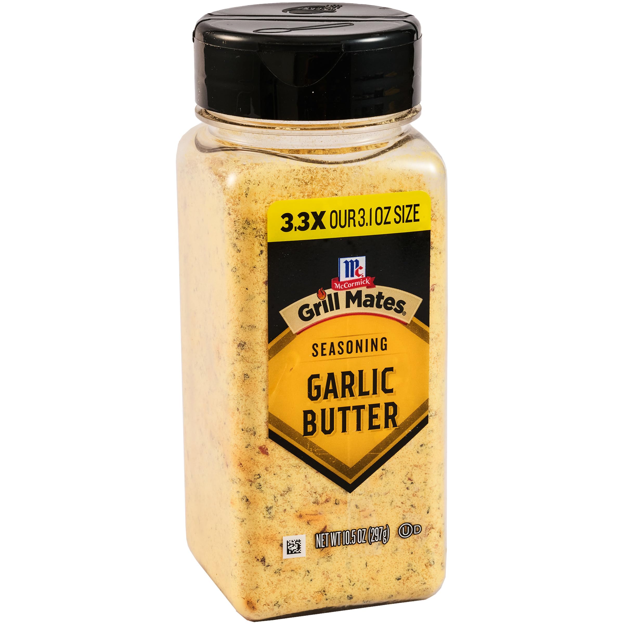  McCormick Grill Mates Garlic Butter Seasoning for Grilled Chicken and Steaks, Perfect for Grillers, Outdoor Barbecues a